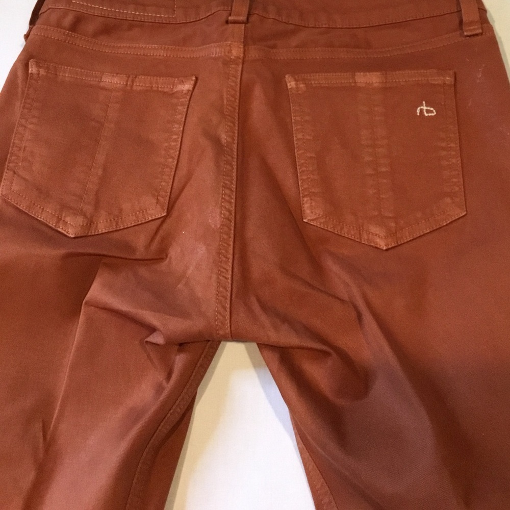 rag & bone Rust Brown Women's Jeggings